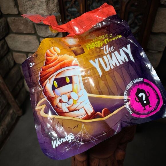 New Wendy's 2025 Frosty Frights Variant Yummy Mummy Wendy’s Kids Meal Toy A22 - Picture 5 of 5